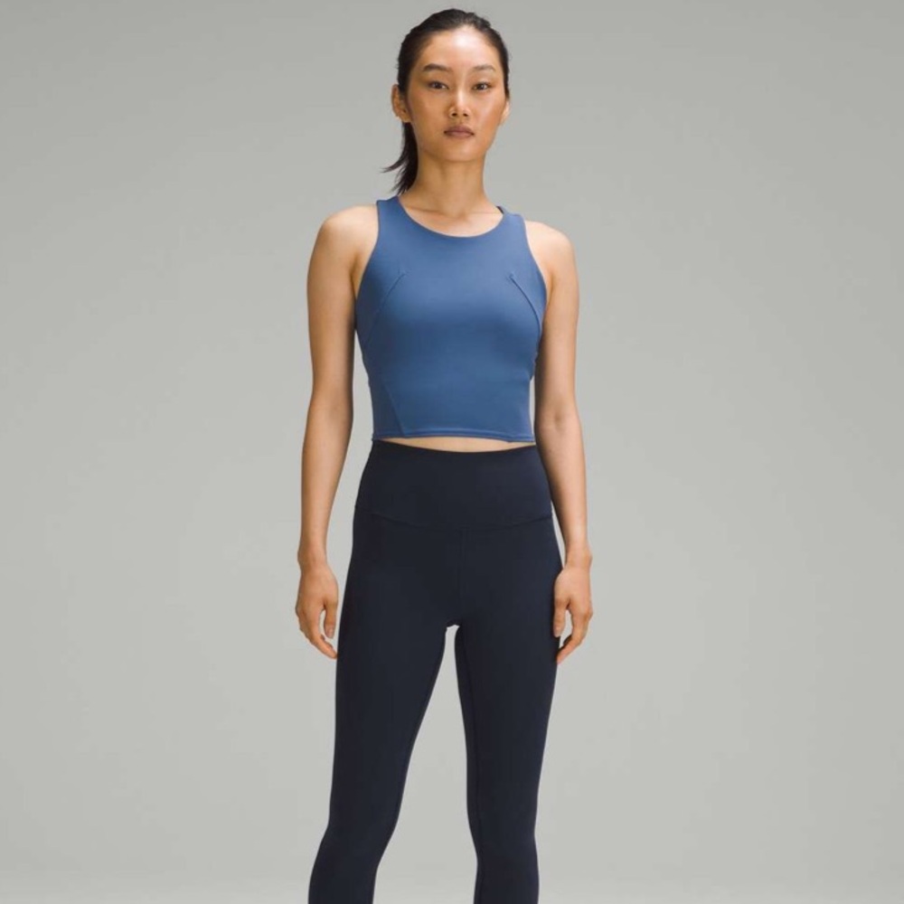 Lululemon Wunder Train Racerback Tank Pitch Blue - Picture 2 of 7